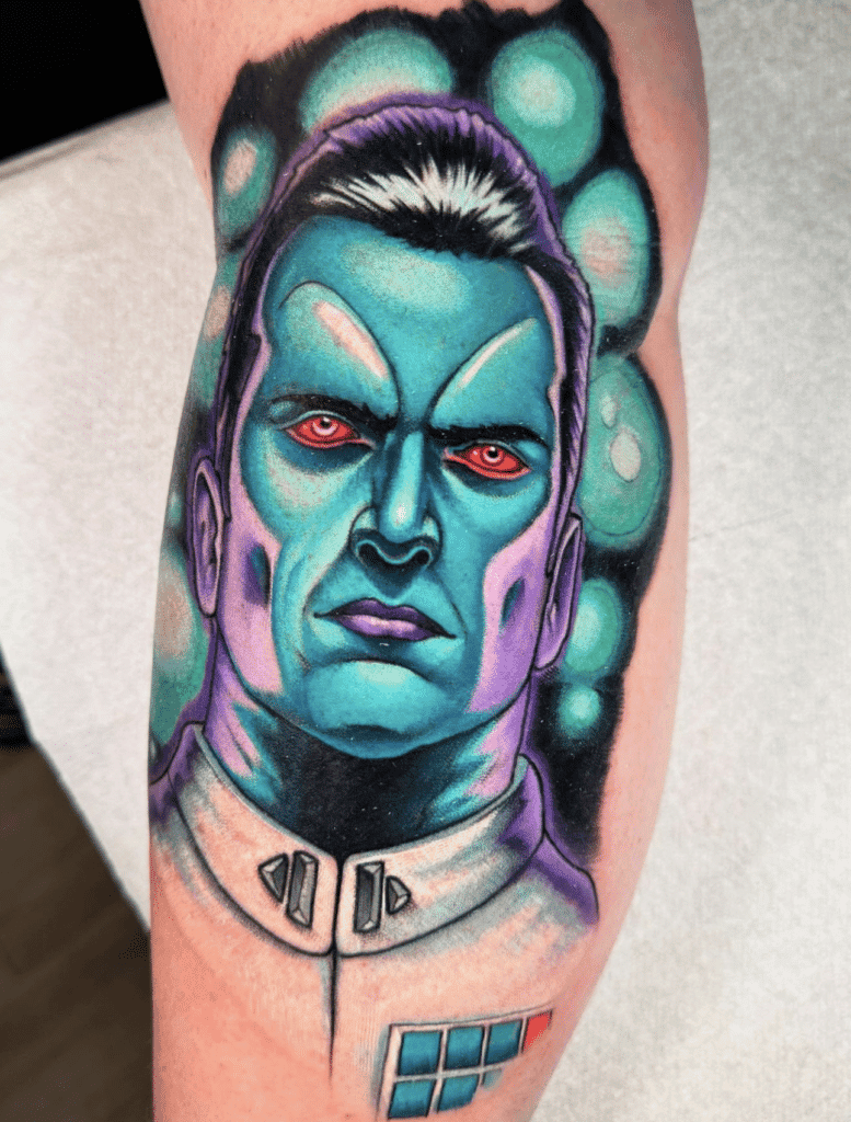 Thrawn Star Wars Tattoo