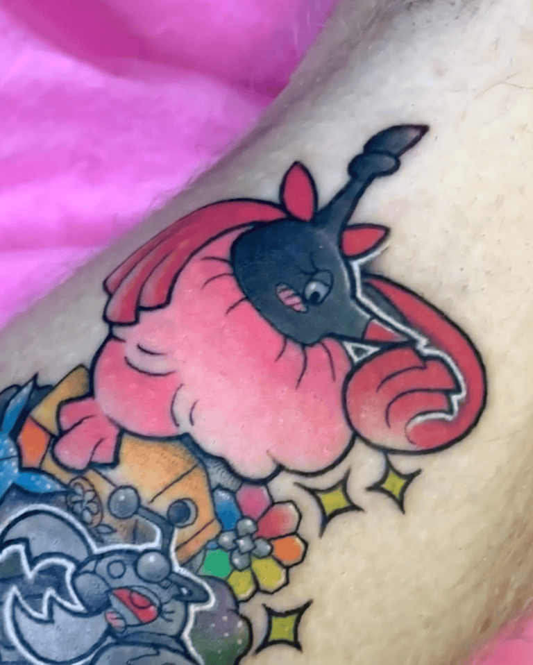 Wormadam Sinnoh Pokémon Tattoo