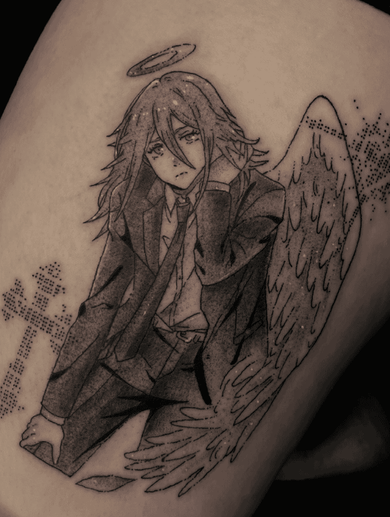 Angel Devil Chainsaw Man Tattoo