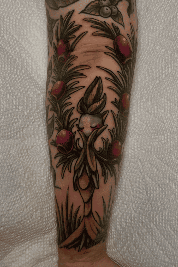 Arboliva Paldea Pokémon Tattoo