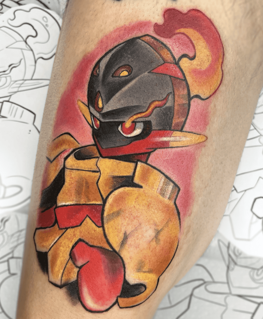 Armarouge Paldea Pokémon Tattoo