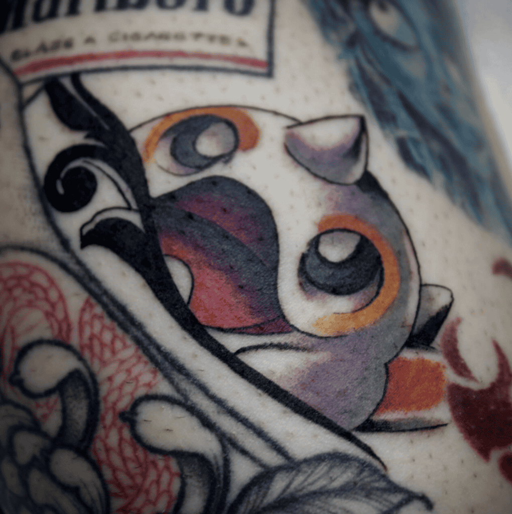 Cetoddle Paldea Pokémon Tattoo