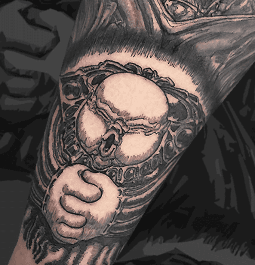 Conrad Clasp Beserk Tattoo