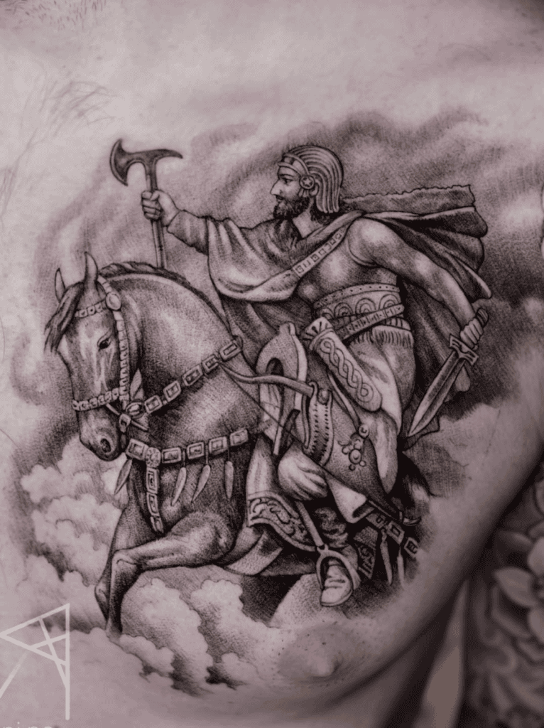 Cyrus The Great Persian Mythology Tattoo