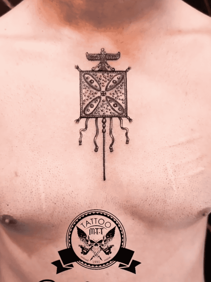 Derafsh Kaviani Persian Mythology Tattoo