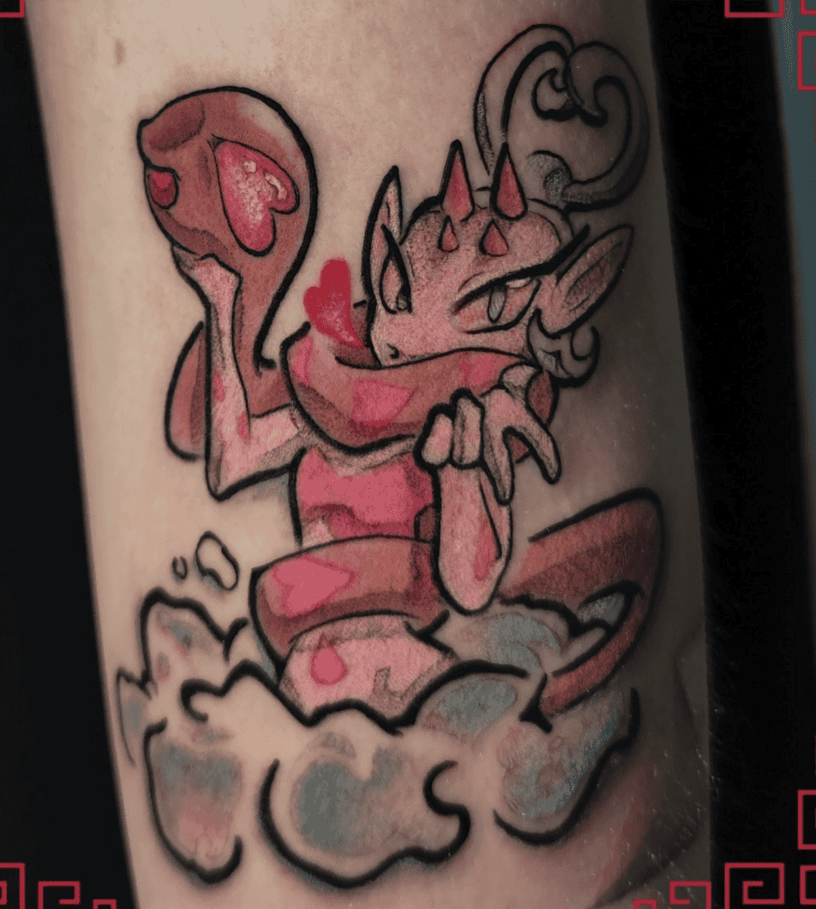 Enamorus Hisui Pokémon Tattoo