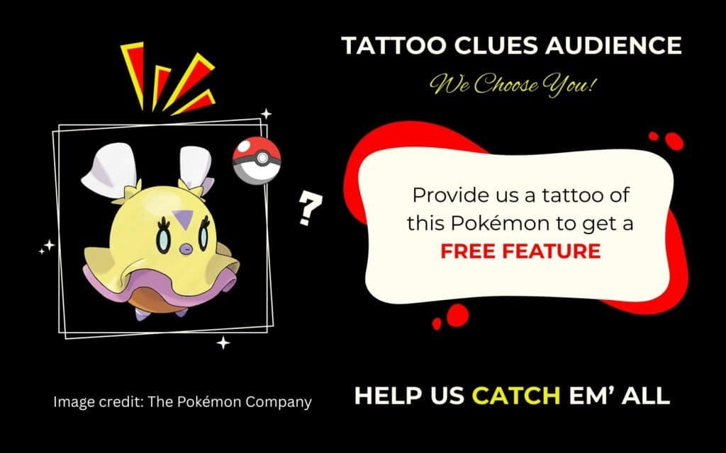 Finding Flittle Pokémon Tattoo