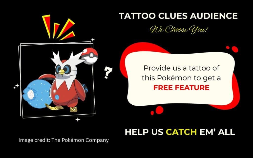 Finding Iron Bundle Pokémon Tattoo