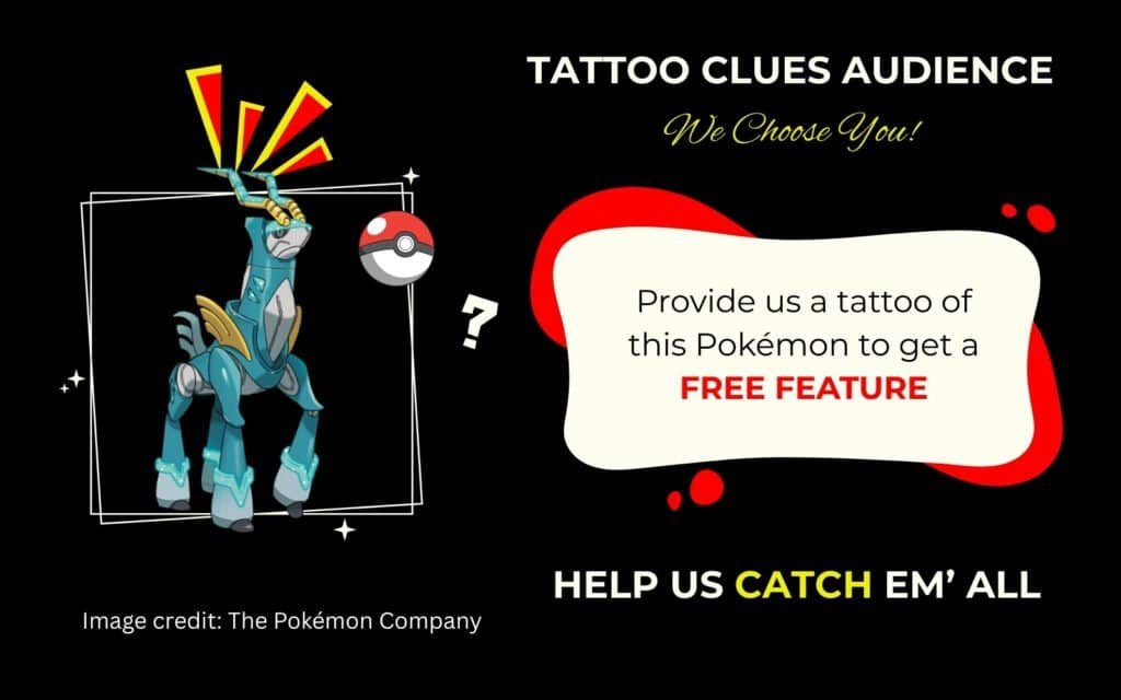 Finding Iron Crown Pokémon Tattoo