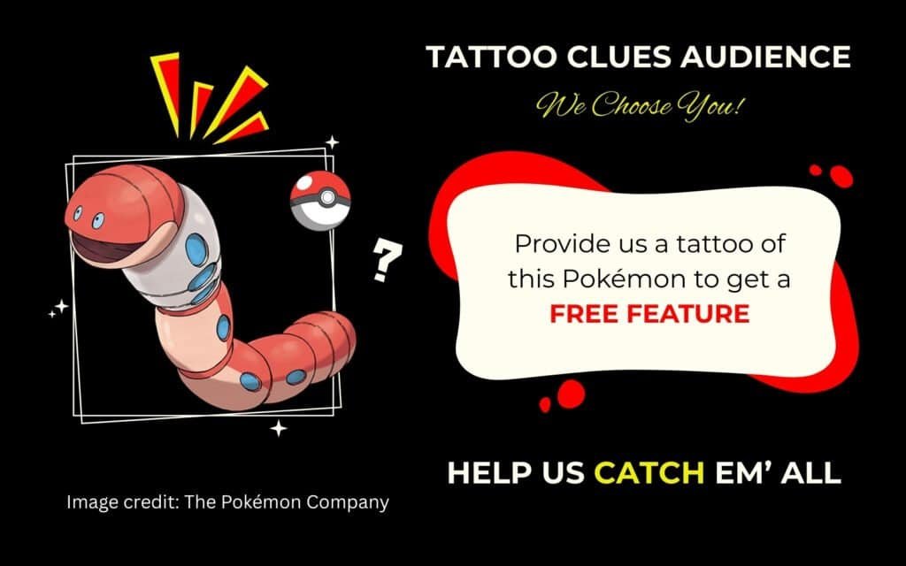 Finding Orthworm Pokémon Tattoo