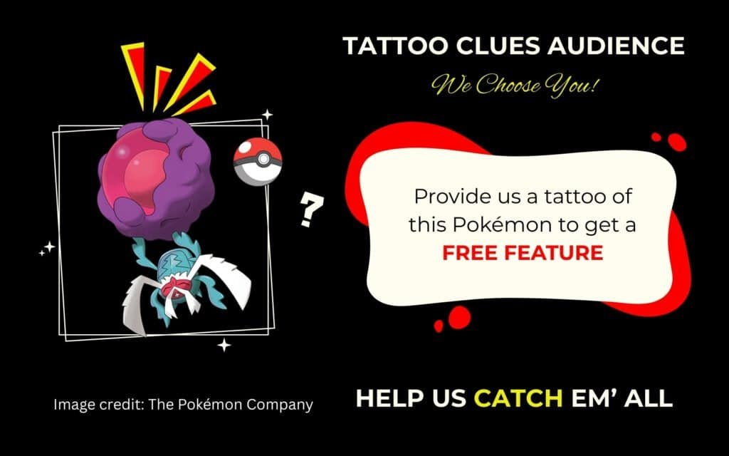 Finding Rabsca Pokémon Tattoo