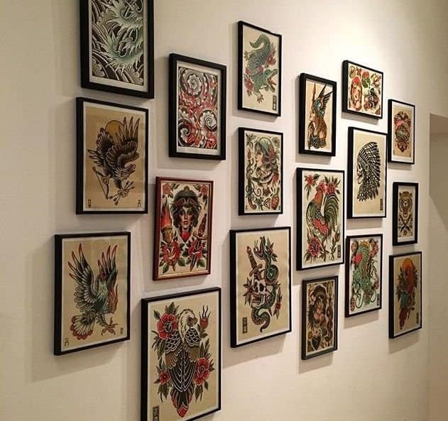 Framed Flash Sheets Studio Decor