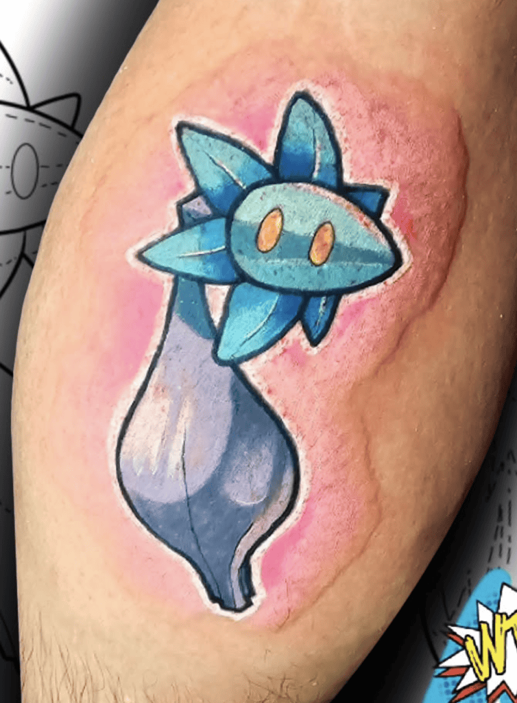 Glimmet Paldea Pokémon Tattoo
