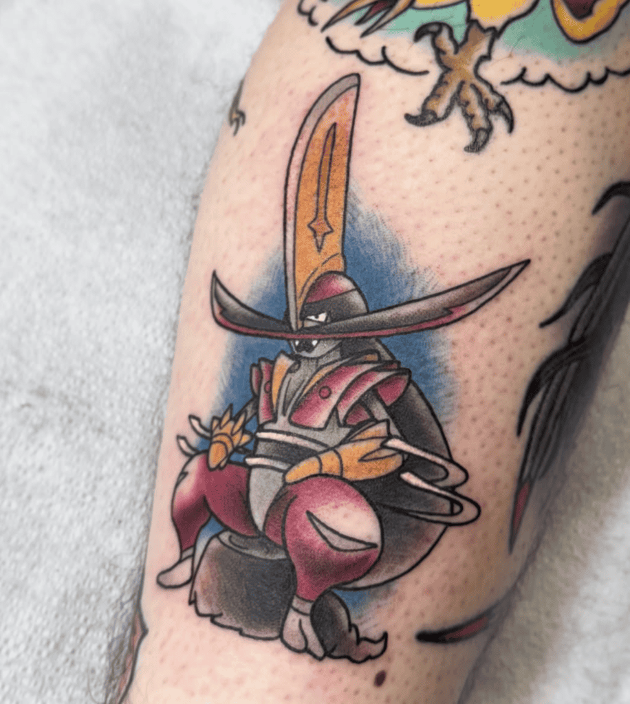 Kingambit Paldea Pokémon Tattoo