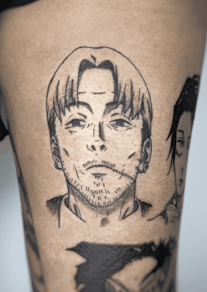 Kishibe Chainsaw Man Tattoo