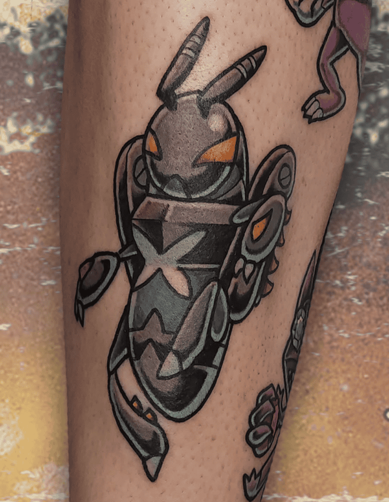 Lokix Paldea Pokémon Tattoo