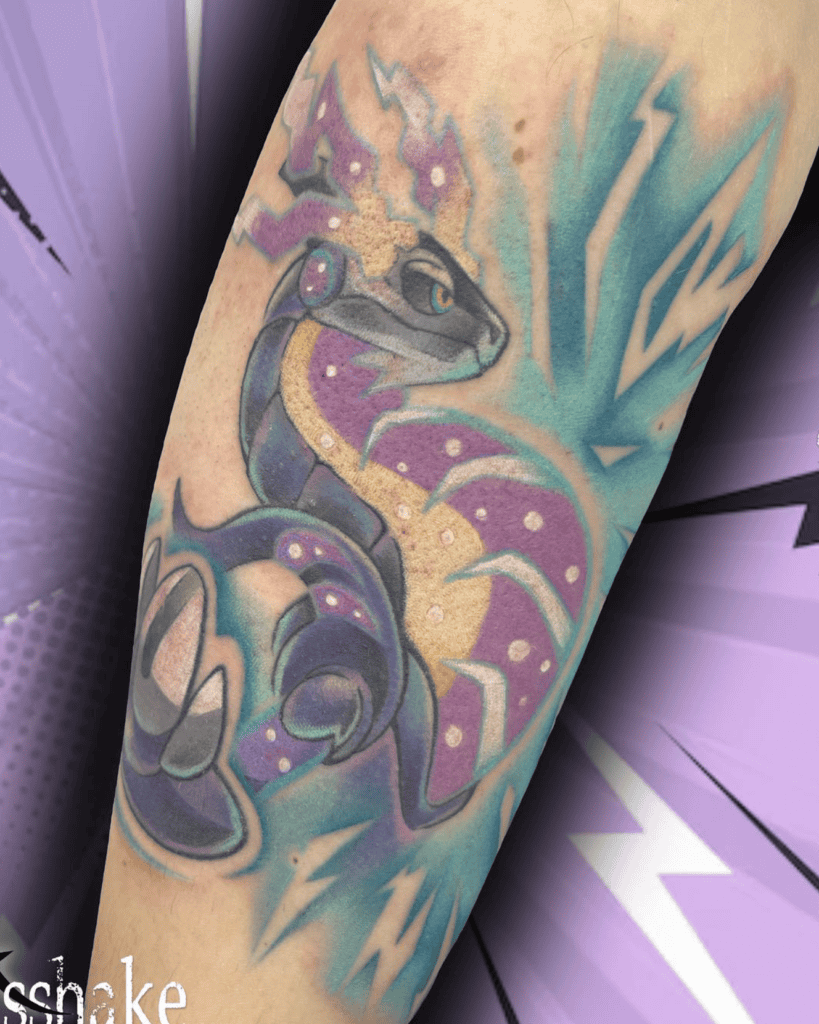 Miraidon Power Paldea Pokémon Tattoo