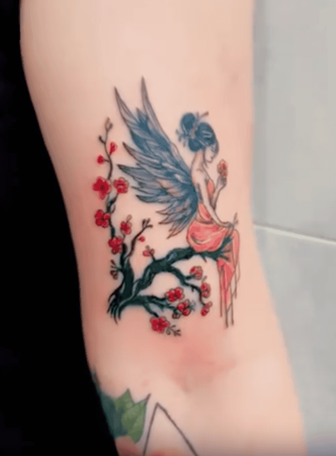 Peri Persian Mythology Tattoo