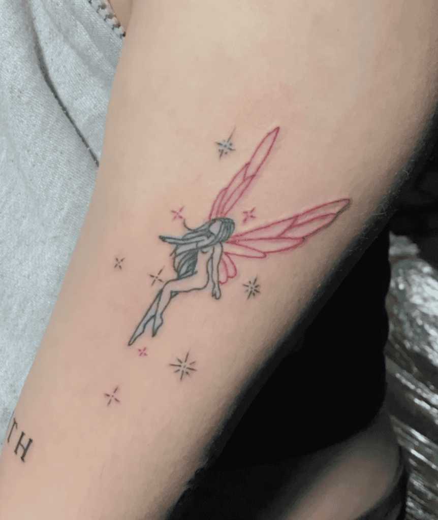 Peri Wings Persian Mythology Tattoo