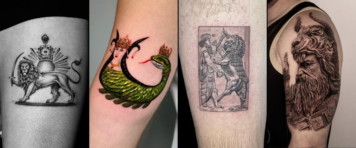 Persian Mythology Tattoo Clues Featured Image