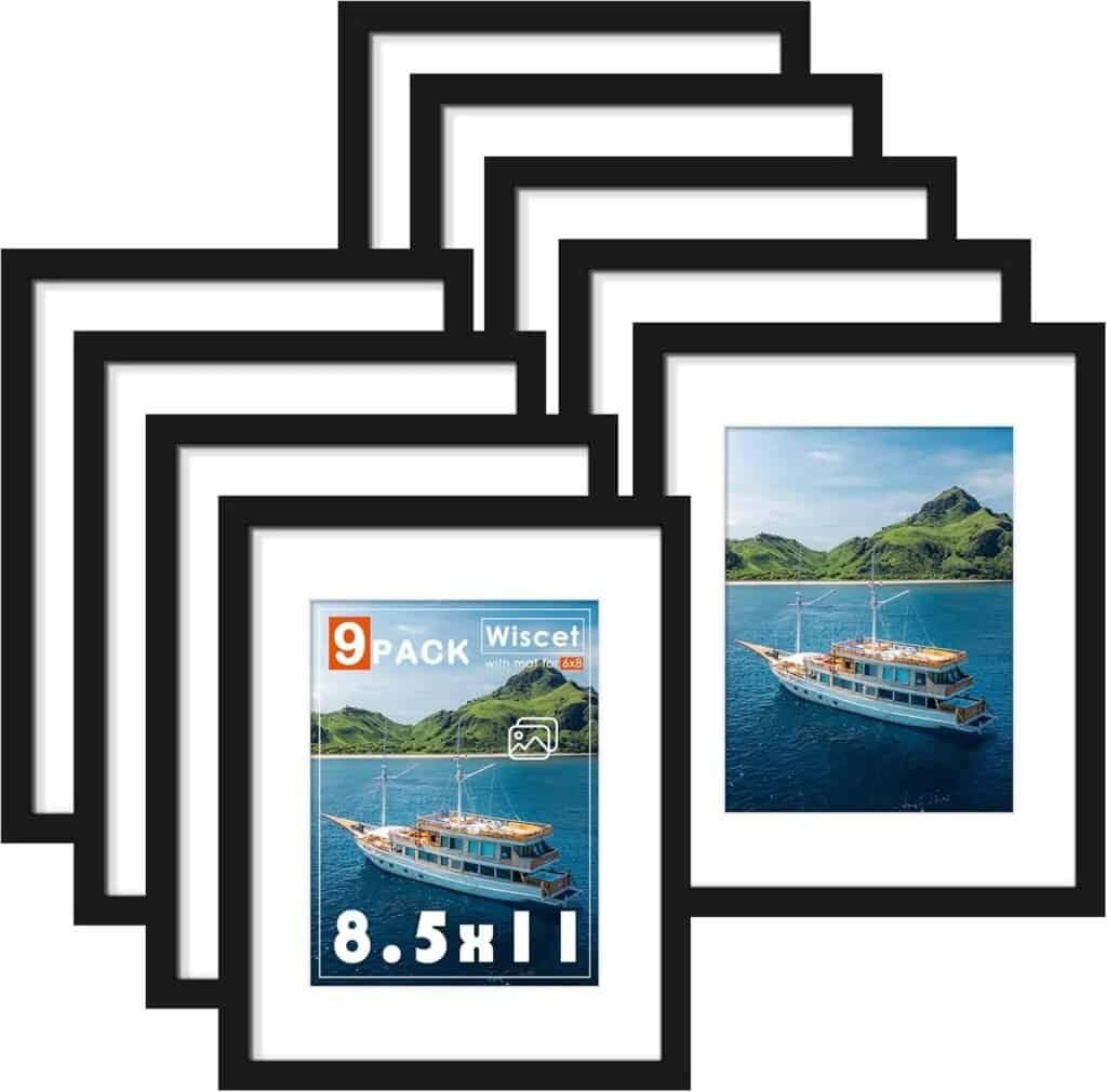 Picture Frame Set of 9