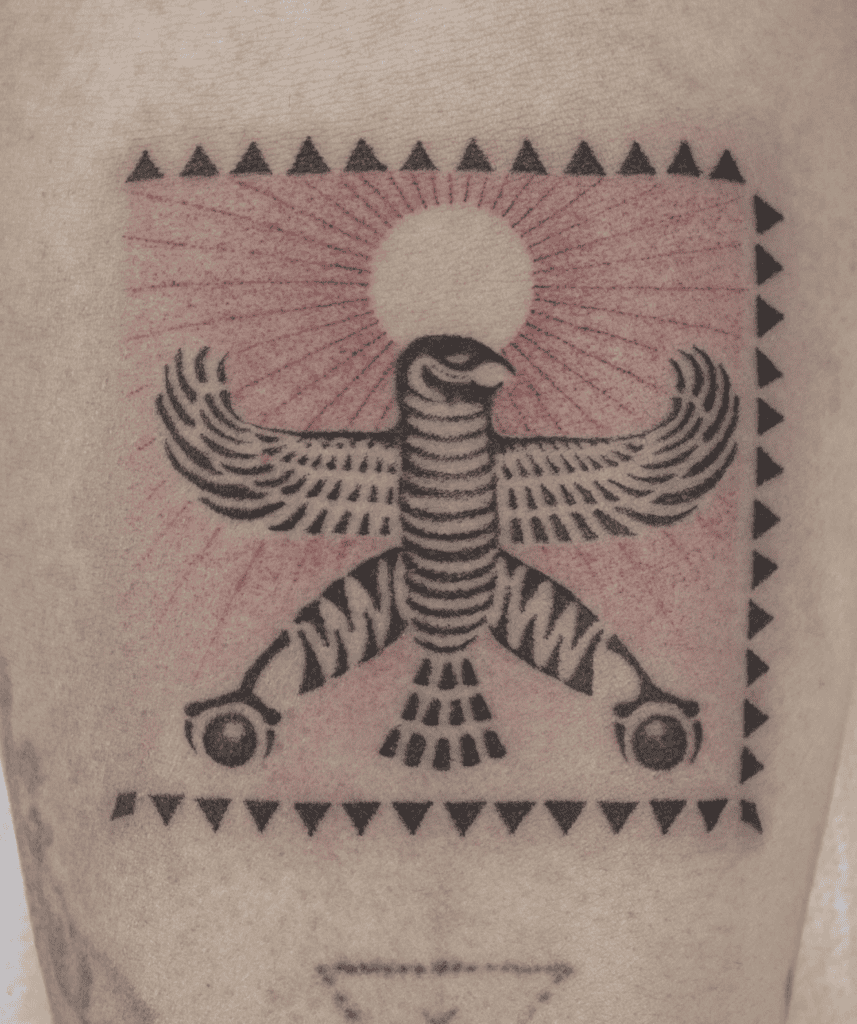 Shahbaz Persian Mythology Tattoo