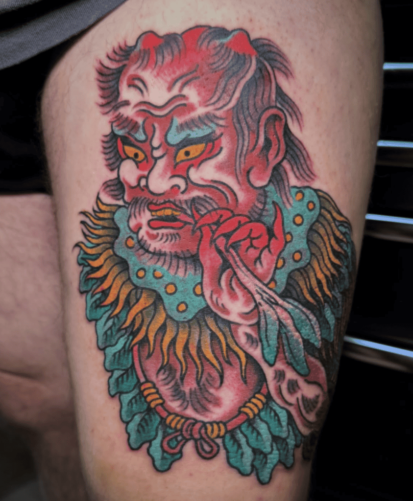 Shennong Chinese Mythology Tattoo