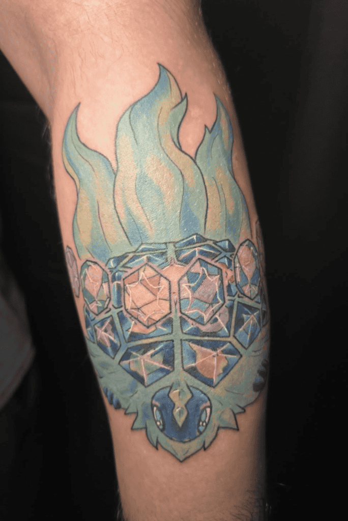 Terapagos Paldea Pokémon Tattoo