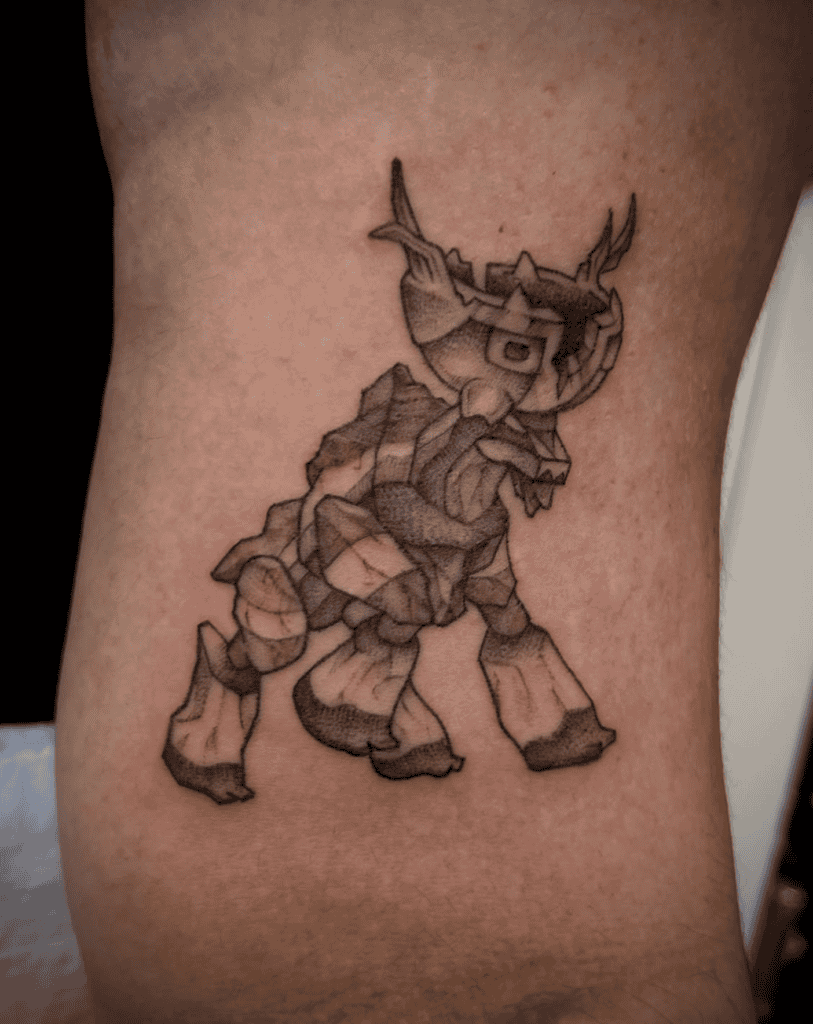 Ting-Lu Paldea Pokémon Tattoo