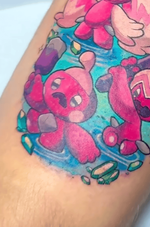 Tinkatink Paldea Pokémon Tattoo