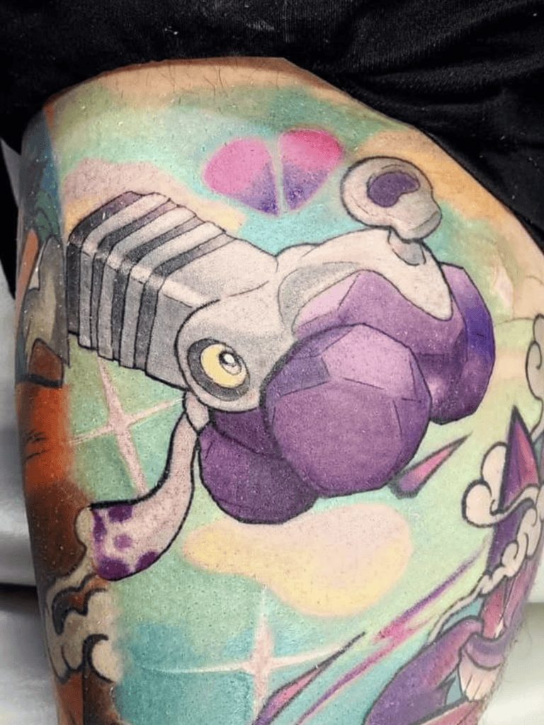 Varoom Paldea Pokémon Tattoo