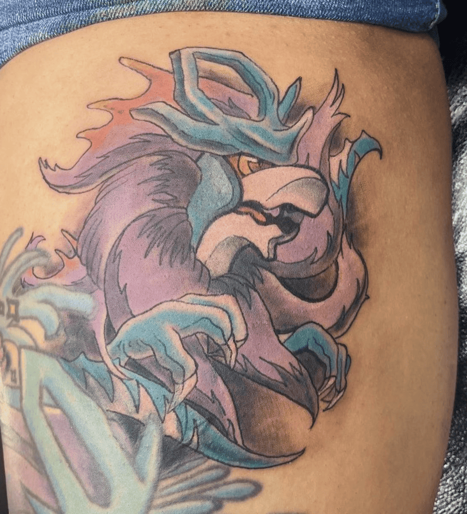 Walking Wake Paldea Pokémon Tattoo