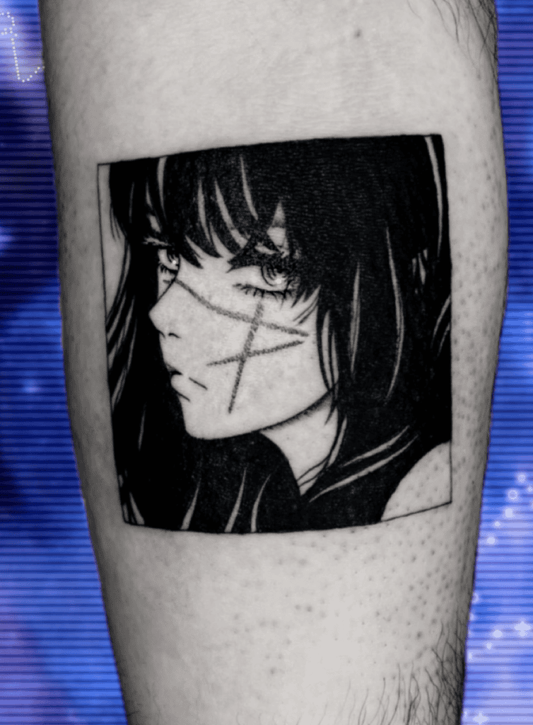 Yoru Chainsaw Man Tattoo