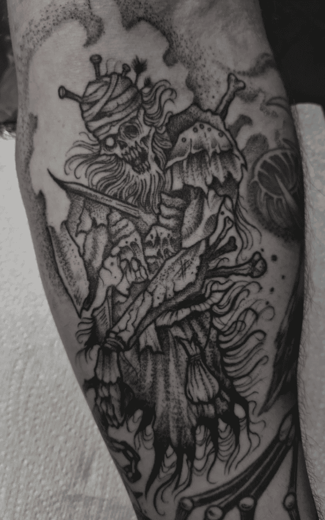 Draugr Norse Mythology Tattoo