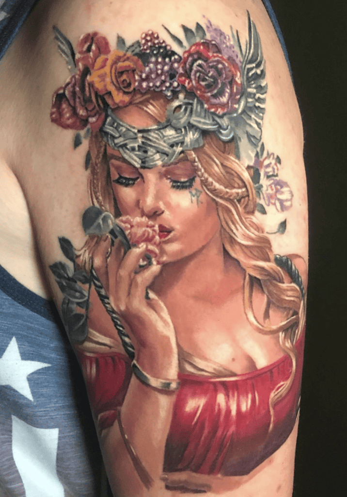 Eir Norse Mythology Tattoo