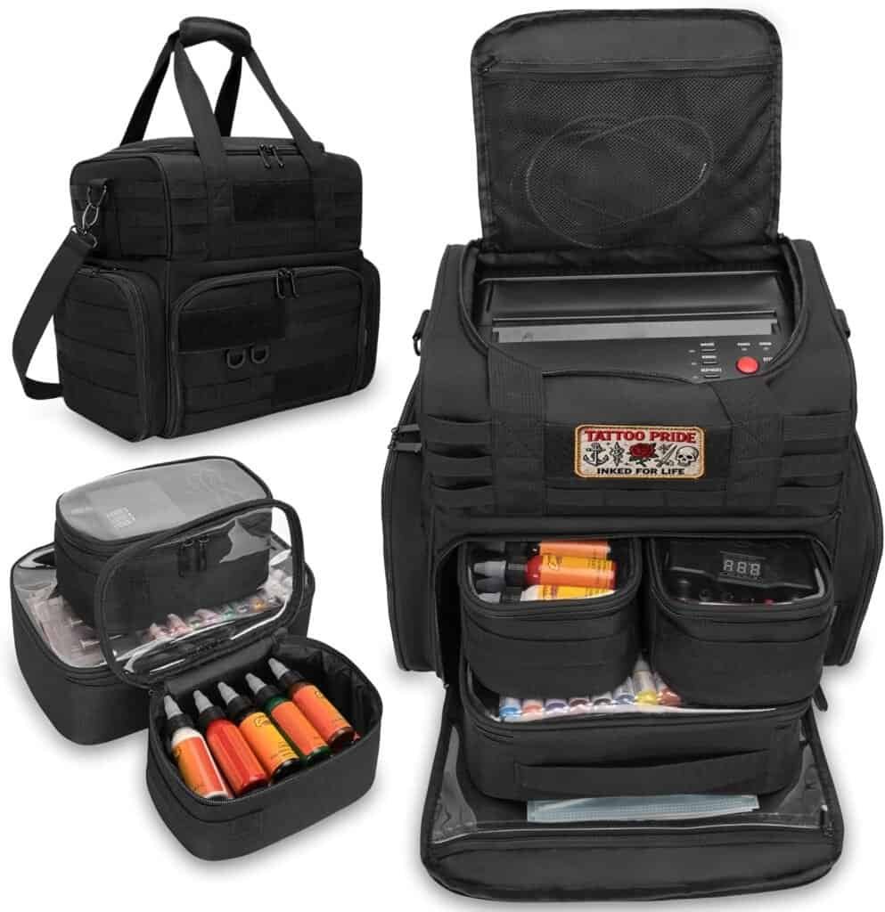 FURIMETY Tactical Tattoo Travel Case