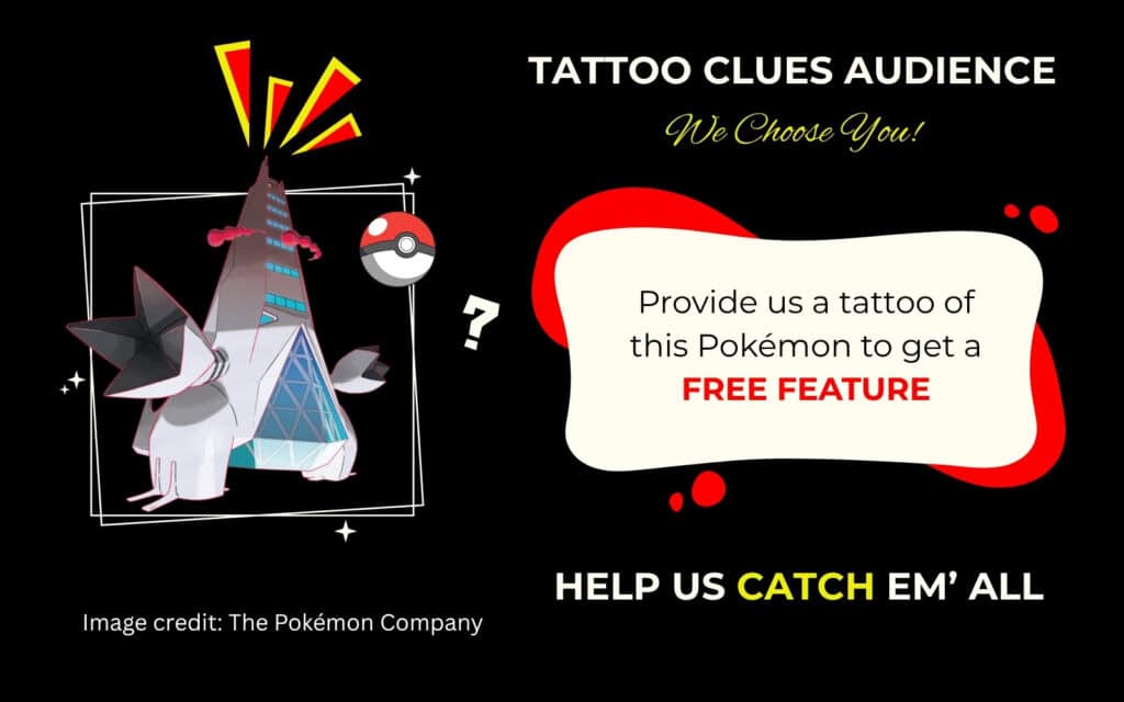 Finding Gigantamax Duraludon Pokémon Tattoo