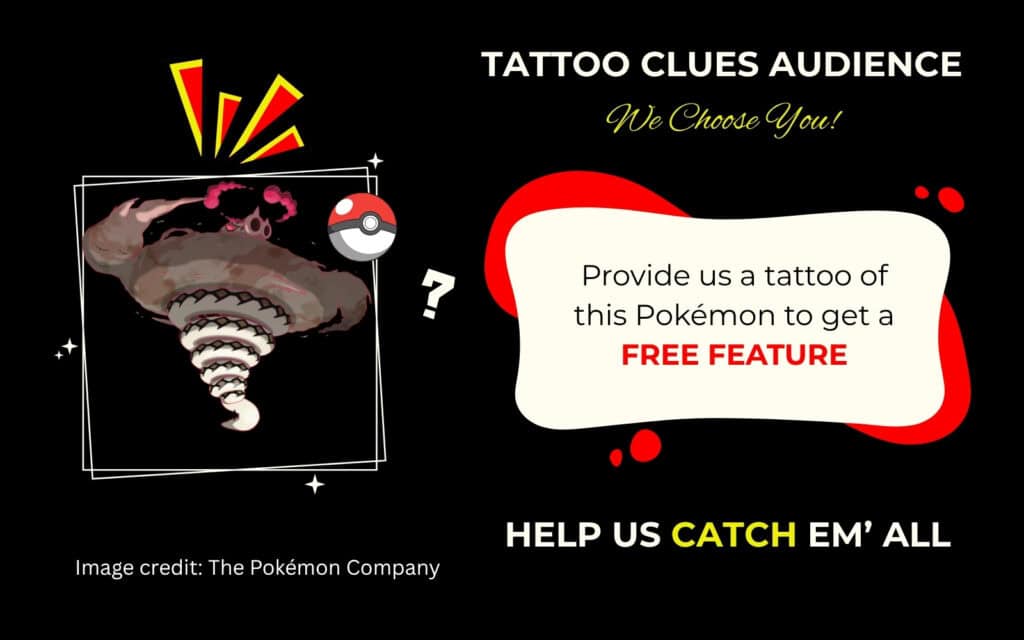 Finding Gigantamax Sandaconda Pokémon Tattoo