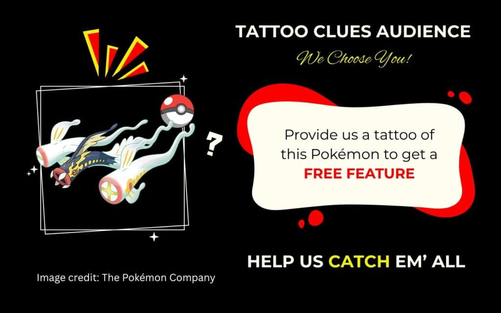 Finding Mega Eelektross Pokémon Tattoo