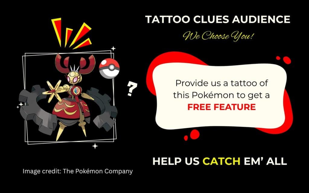 Finding Mega Magearna Pokémon Tattoo
