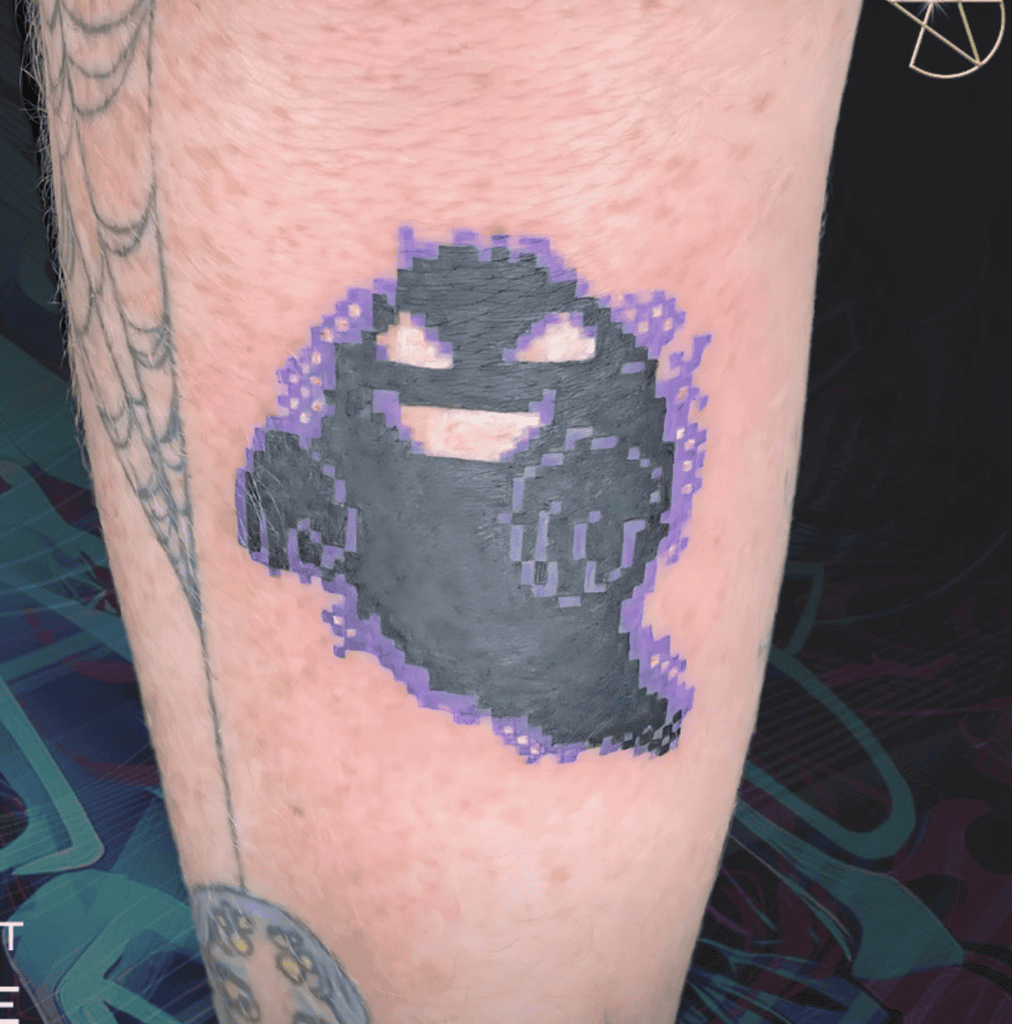 Ghost Pokémon Tattoo