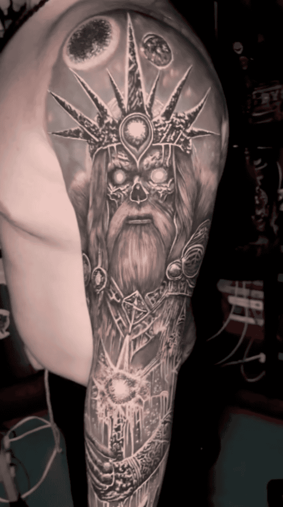 Höðr Norse Mythology Tattoo