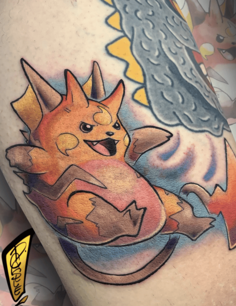 Lost Gorochu Pokémon Tattoo Pokémon Tattoo