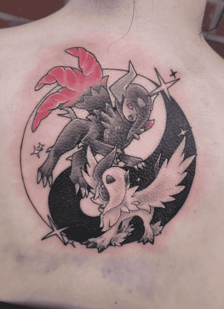 Mega Absol Z Mega Pokémon Tattoo