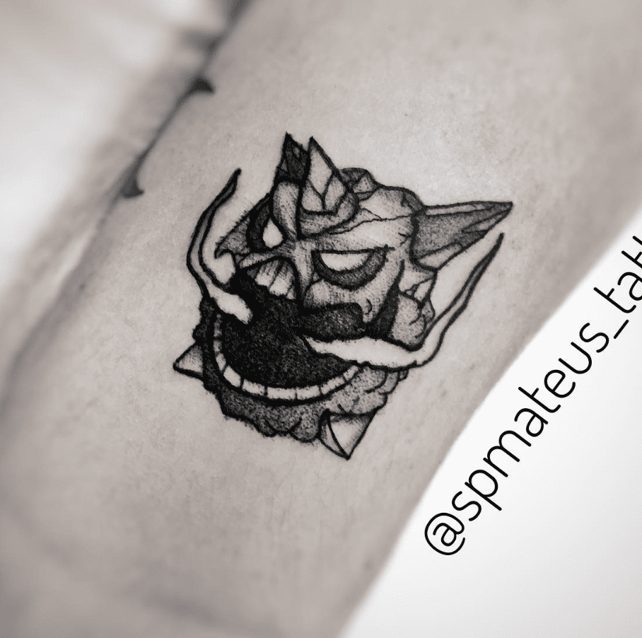 Mega Glalie Mega Pokémon Tattoo