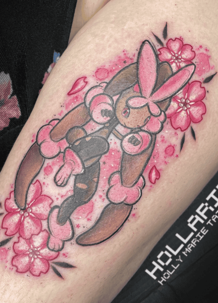 Mega Lopunny Mega Pokémon Tattoo