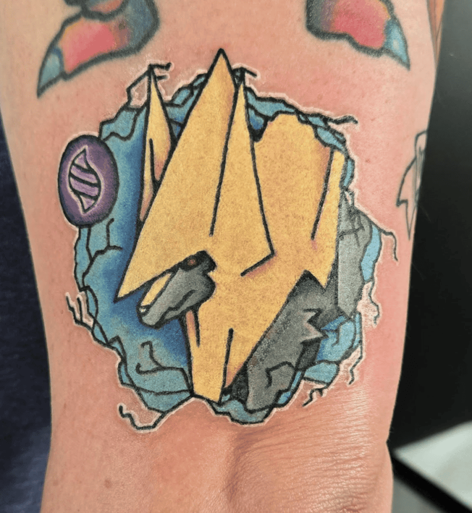 Mega Manectric Mega Pokémon Tattoo