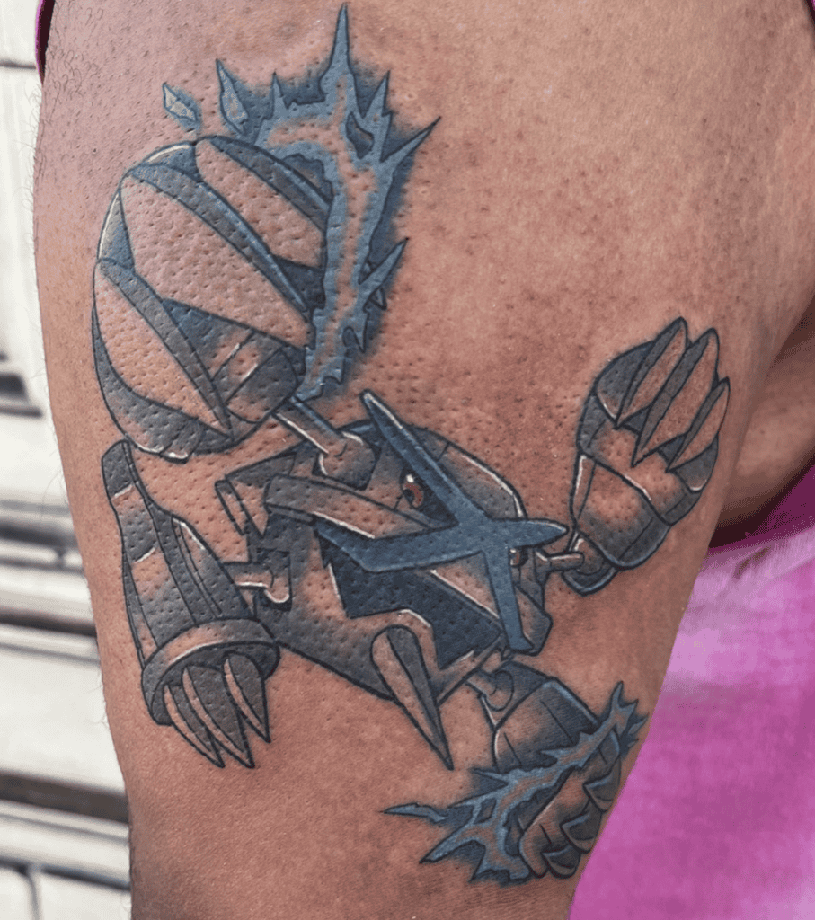 Mega Metagross Pokémon Tattoo