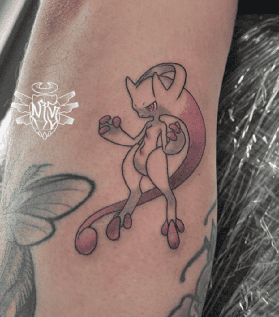 Mega Mewtwo Y Mega Pokémon Tattoo