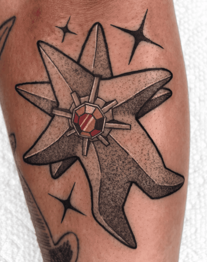 Mega Starmie Mega Pokémon Tattoo
